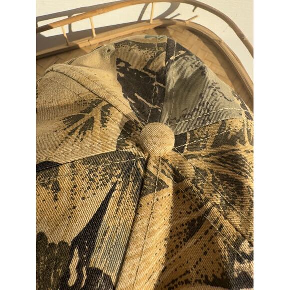 Vintage Atlanta Braves Camo Baseball Hat Adjustable Camouflage Ball Cap MLB - Picture 3 of 7